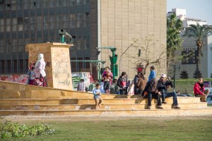 Cairo's Tahrir ("Liberation") Square, ground zero for the 2011 and 2013 revolutions.